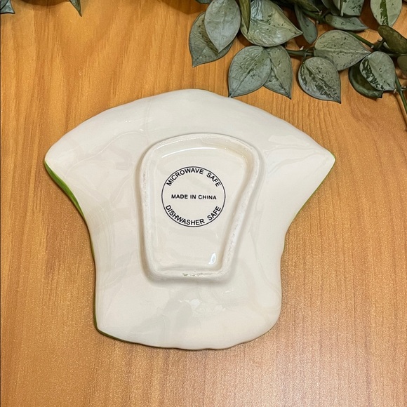 ON HOLD Ceramic Asparagus Spoon Rest EUC - Picture 2 of 6